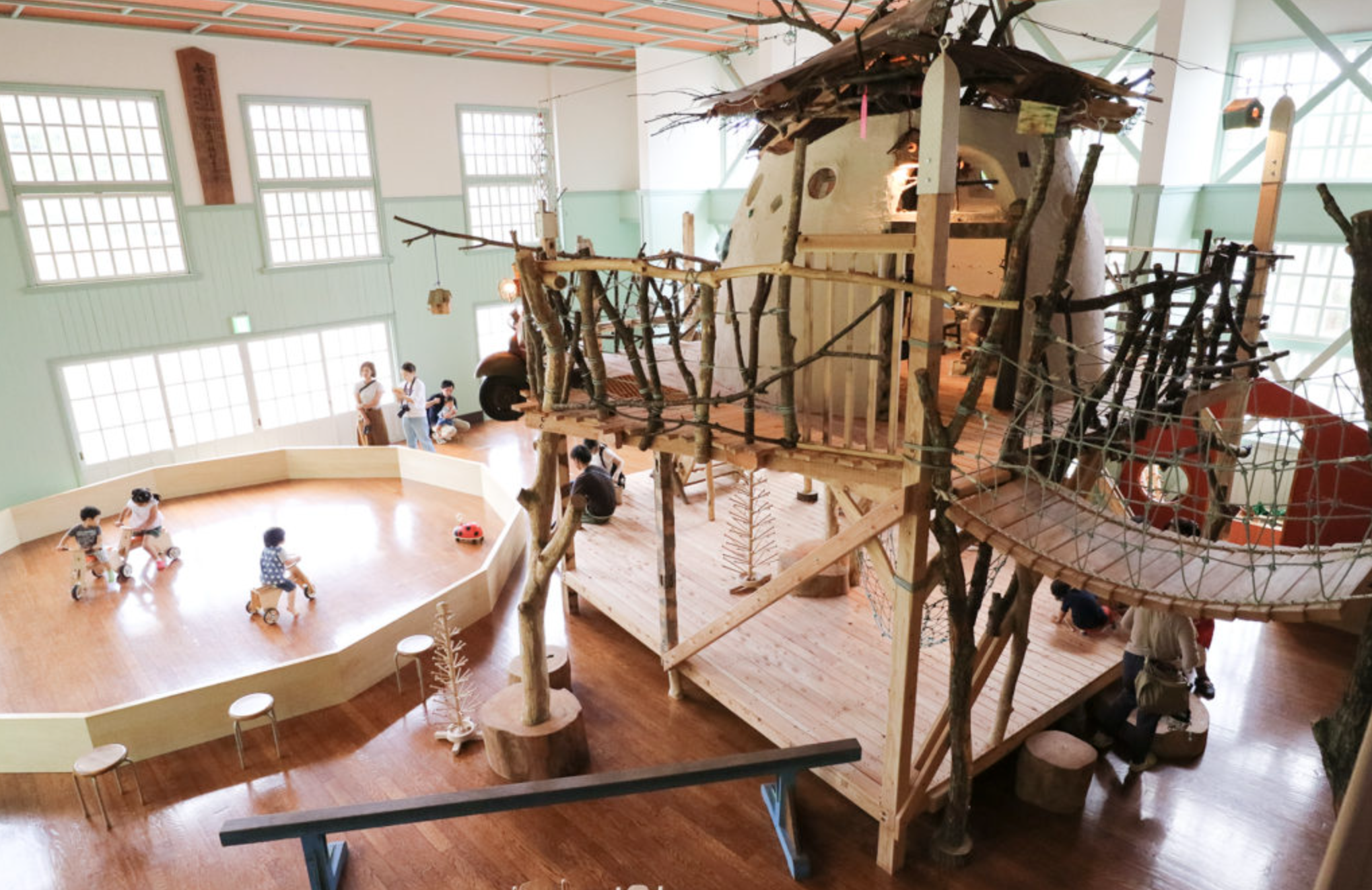 「秋田鳥海山 木のおもちゃ美術館」アクティブ