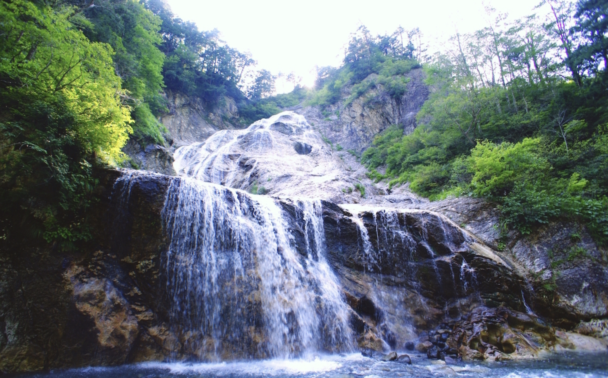 「石川姥ヶ滝」大自然