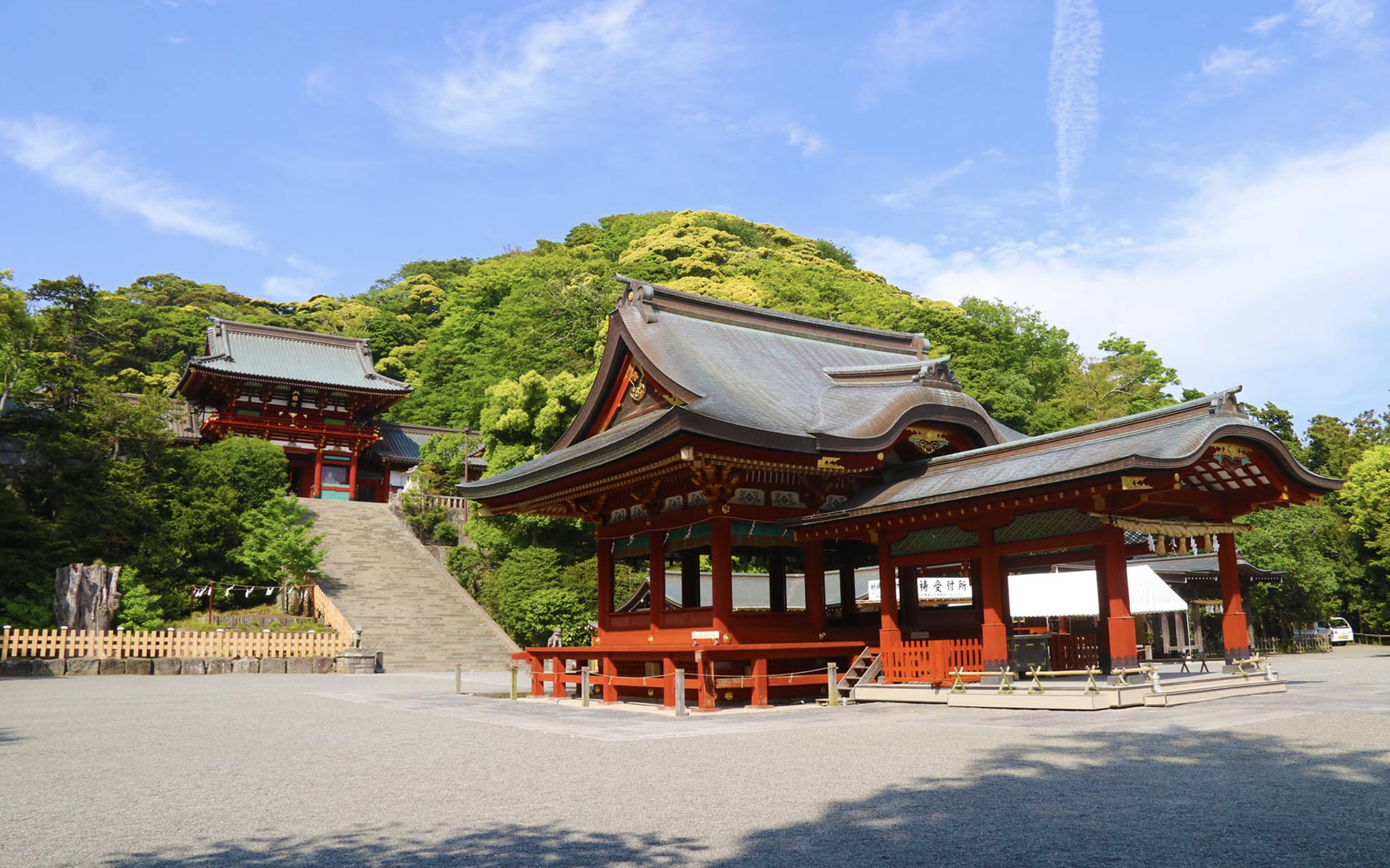 「神奈川鶴岡八幡宮」日本の歴史