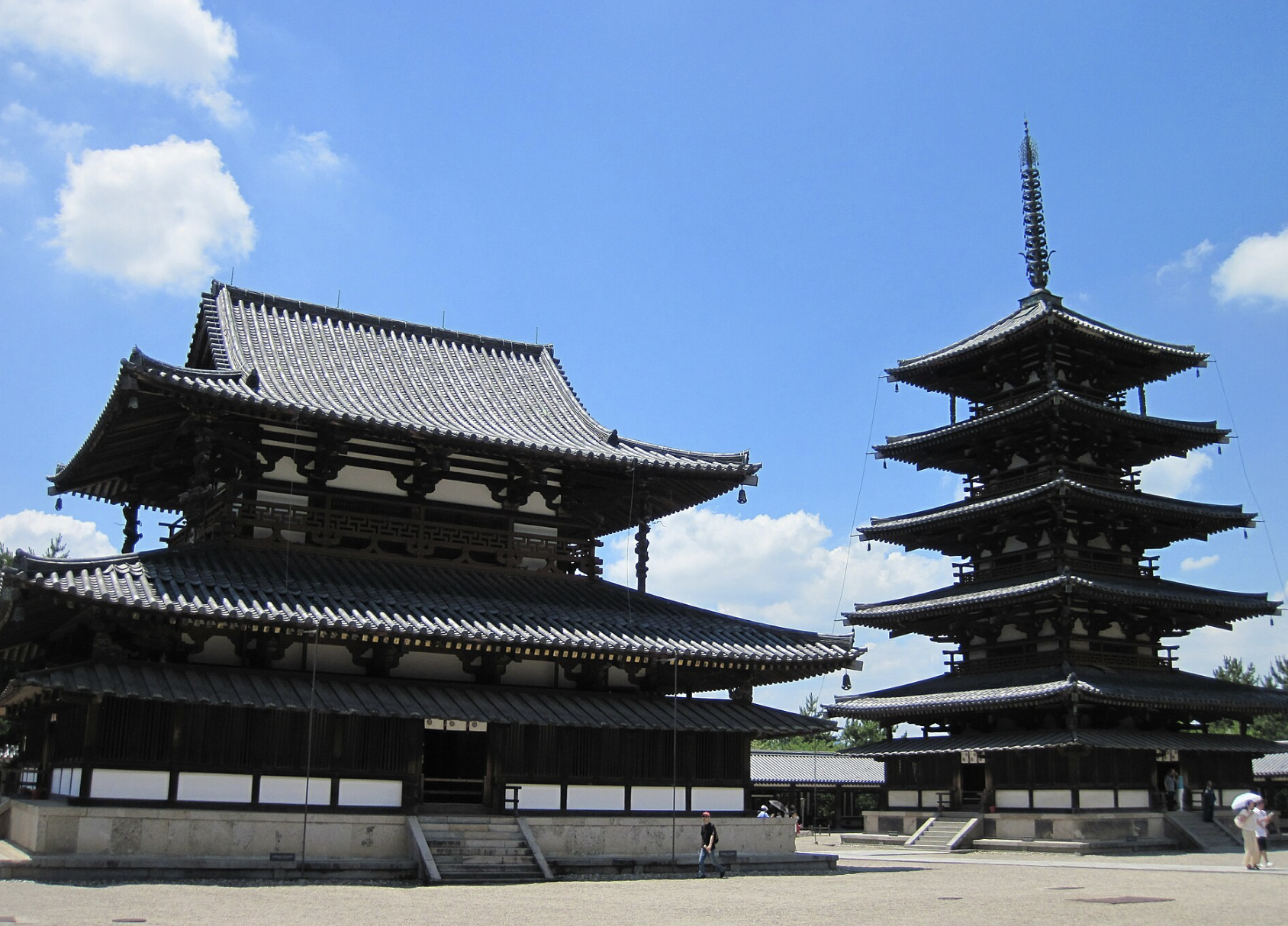 法隆寺　観光