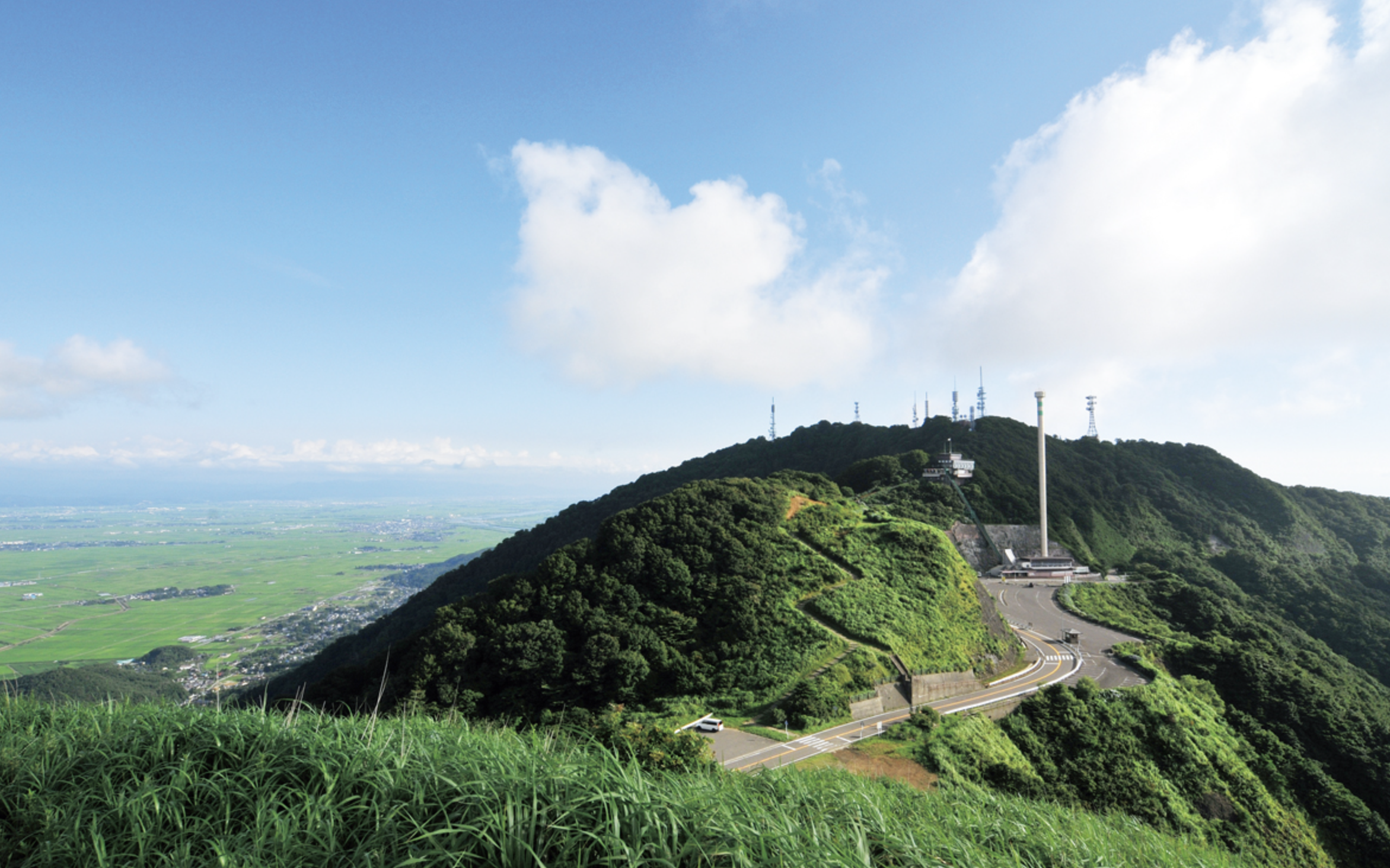 「新潟弥彦山」絶景