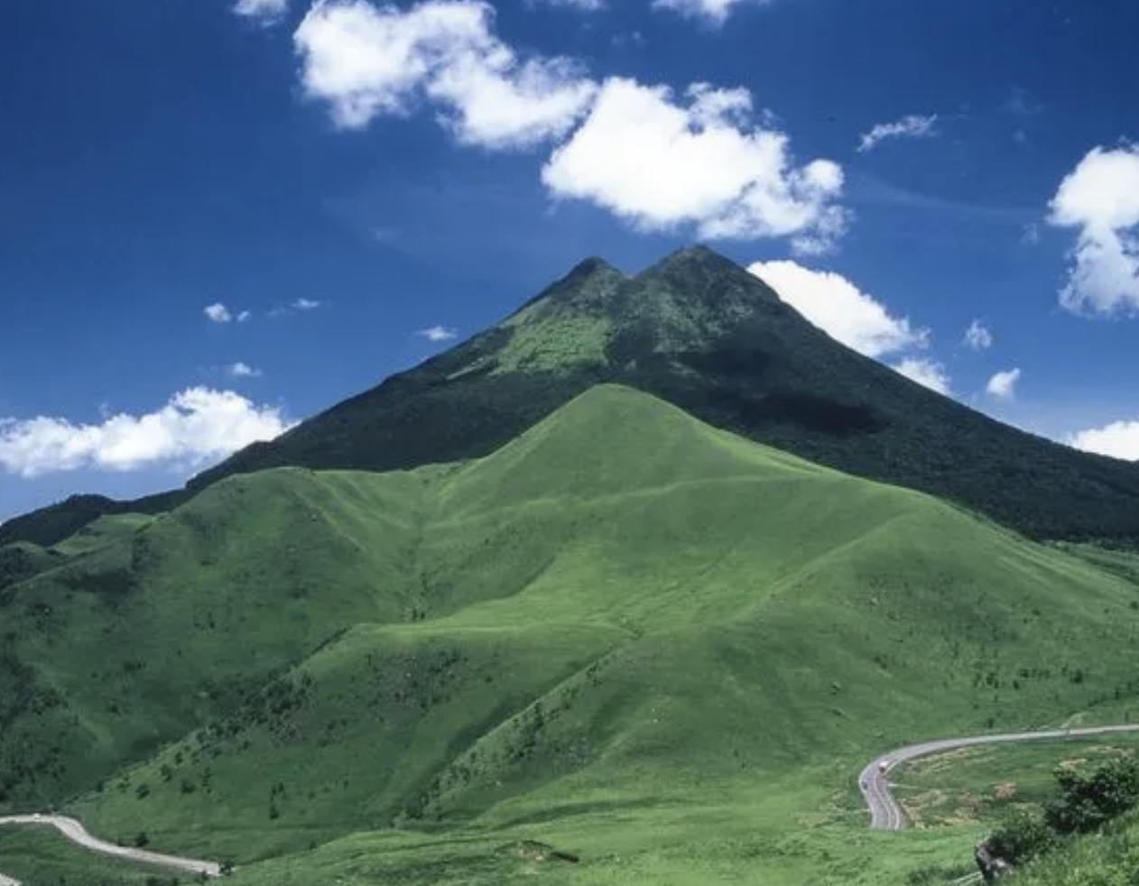 由布岳　観光